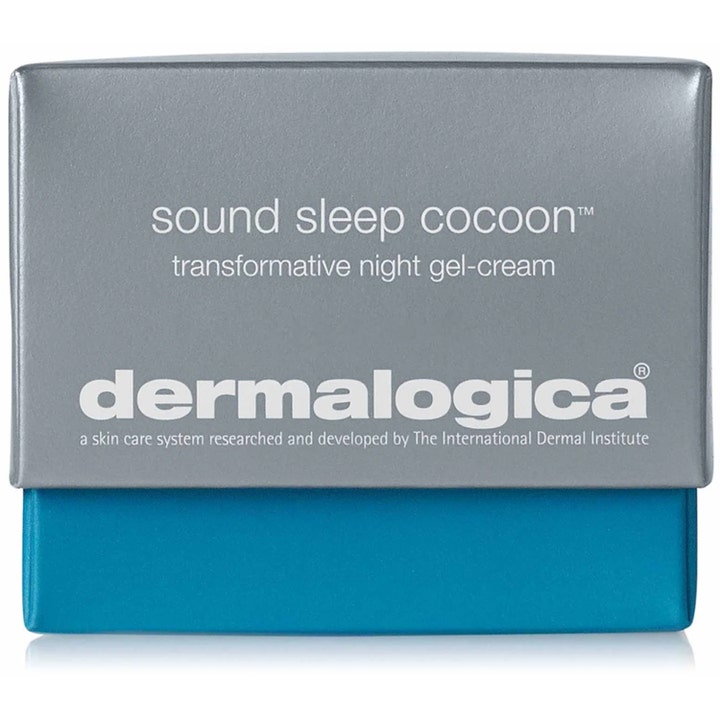 Dermalogica Sound Sleep Cocoon 50 ml nattcreme i en grå og blå æske der giver huden en sund udstråling.