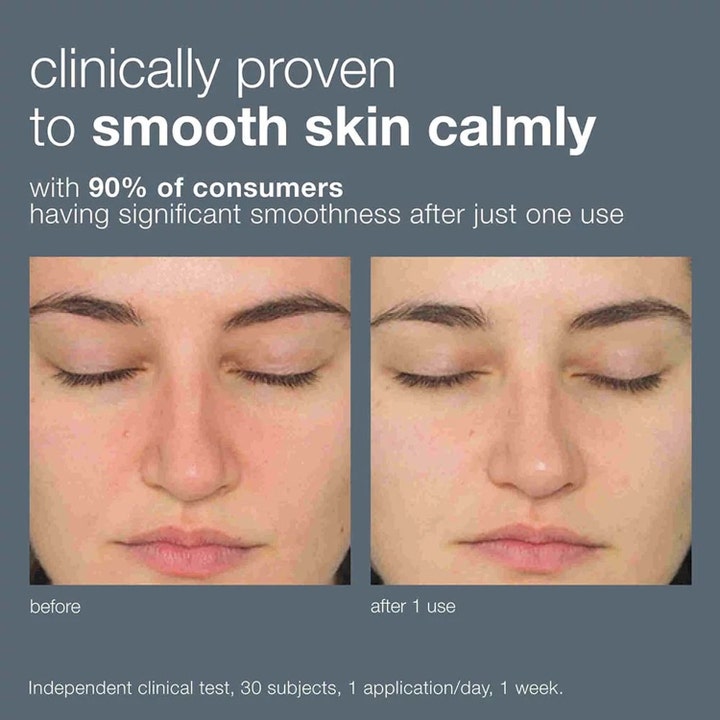 Dermalogica Daily Milkfoliant 13 g beroligende peeling viser før og efter resultater med glattere hud
