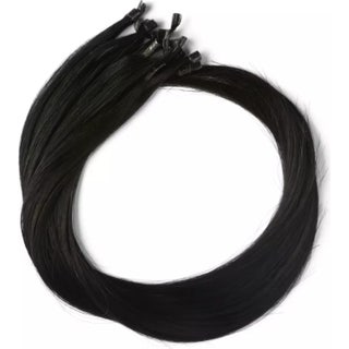 Rapunzel of Sweden Nail Hair Premium Straight 50 Cm 1.0 Black