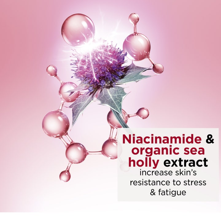 Clarins Multi-Active Glow Boosting Emulsion 100 ml dagcreme med niacinamid og lilla mandstro mod træthedstegn