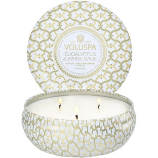 Voluspa 3-Wick Tin Candle