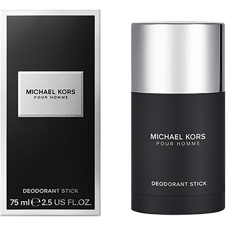 Michael Kors Pour Homme 75 ml deodorant stick giver friskhed i sort hylster med sølvlåg og matchende æske