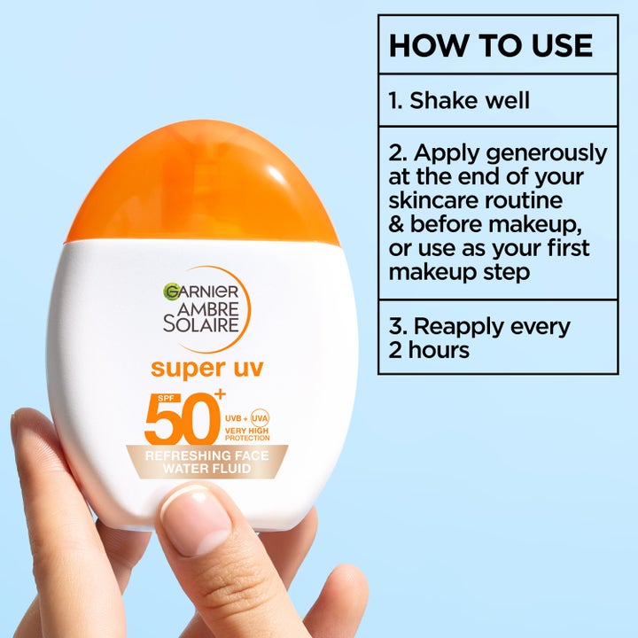 Ambre Solaire Super UV Refreshing Water Fluid