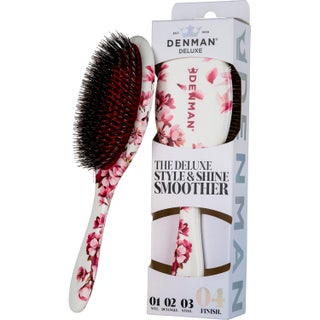 Denman Deluxe D81M Medium Style & Shine Brush Cherry Blossom