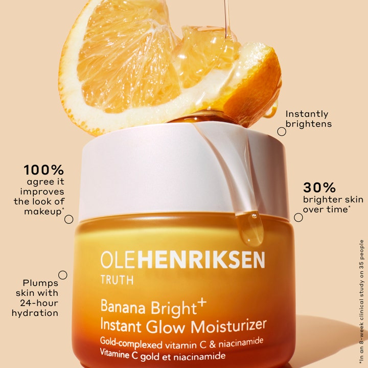 Ole Henriksen Truth Banana Bright+ Instant Glow Moisturizer 50 ml ansigtscreme med appelsin og C-vitamin