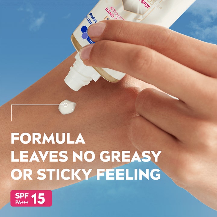 NIVEA Luminous630 Anti Dark-Spot Hand Cream 50 ml hudpleje mod pigmentpletter hvid creme med SPF 15 der ikke fedter