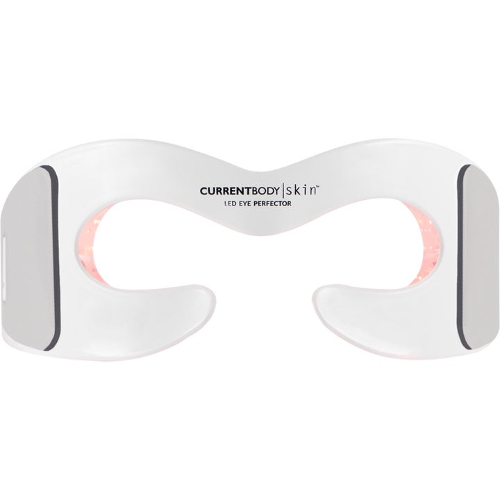 CurrentBody Skin LED Eye Perfector 1 stk anti-ageing LED-maske mod rynker i hvidt design med lysende røde dioder