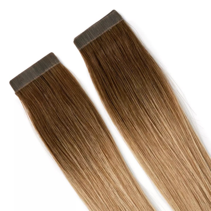 Premium Tape Extensions - Classic 4 (50 Cm) Natural Brown ColorMelt C2.2/5.1