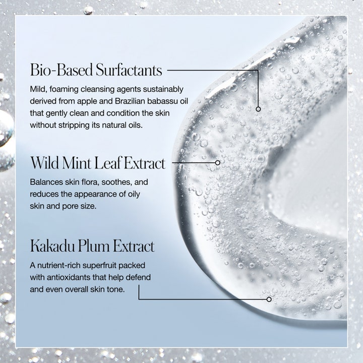 RMS Beauty Kakadu Clean Cleansing Gel 100 ml rengøringsgel med klar boblende tekstur og Kakadu Plum Extract