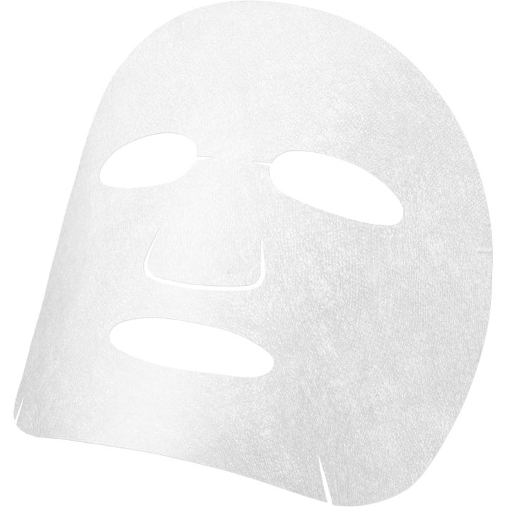 I'm from Mugwort Sheet Mask 5 stk beroligende ansigtsmaske i hvidt fibermateriale med udskæringer til ansigtet