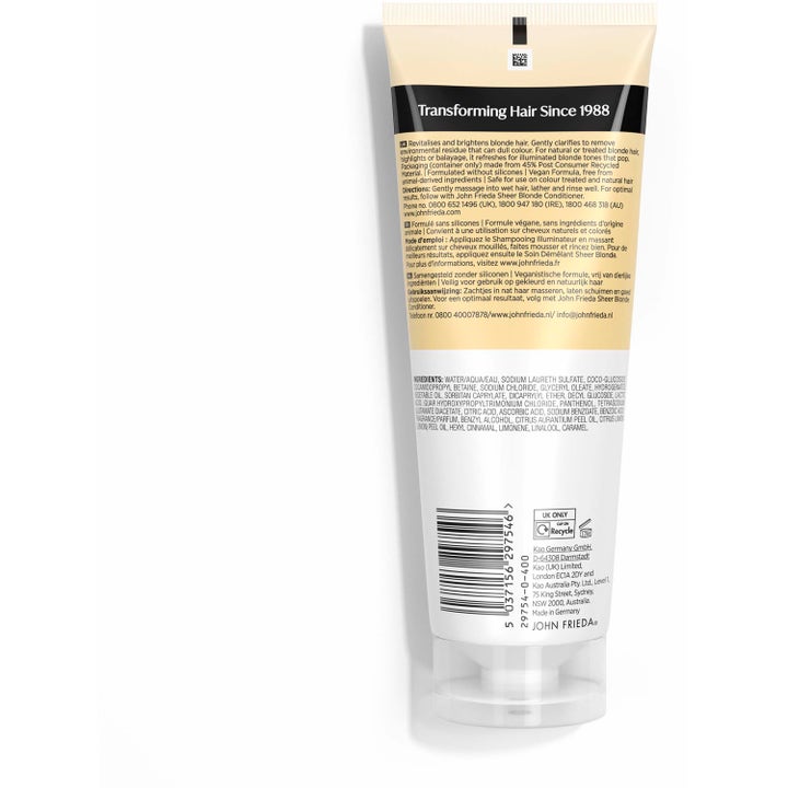 Sheer Blonde Brightening Shampoo