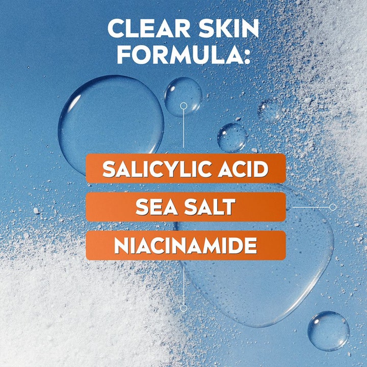 NIVEA Derma Skin Clear Toner 200 ml med salicylsyre, havsalt og niacinamid der giver en renere hud.