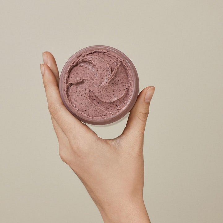 Beauty of Joseon Red Bean Refreshing Pore Mask 140 ml eksfolierende ansigtsmaske med lilla lertekstur i en krukke