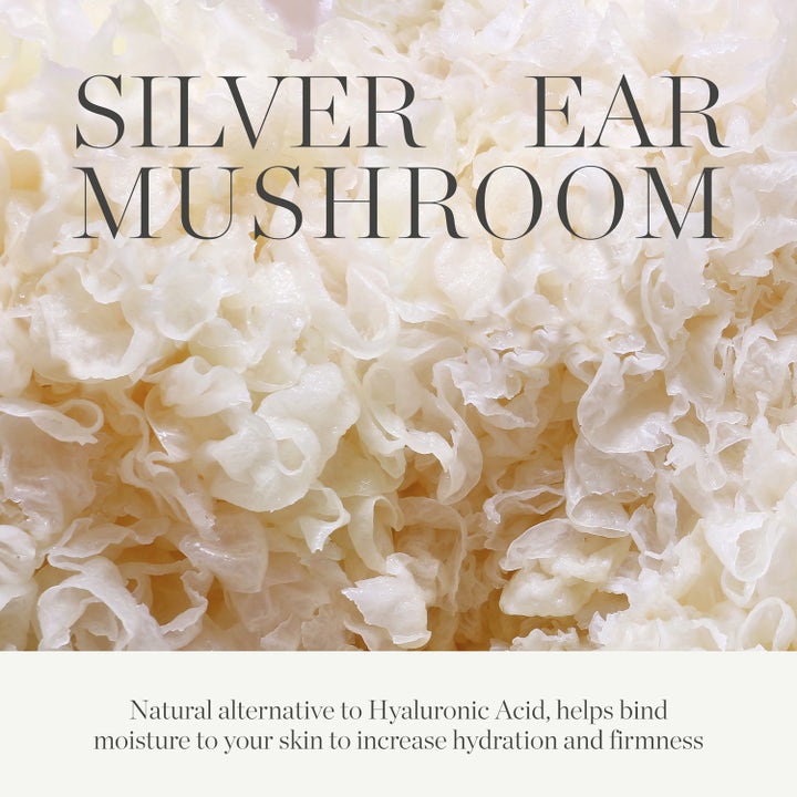 KORA Organics Milky Mushroom Ultra Hydrating Mask 100 ml med silver ear mushroom der giver fugt og fasthed