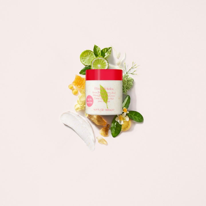 Green Tea Strawberry Basil Honey Drops Body Cream
