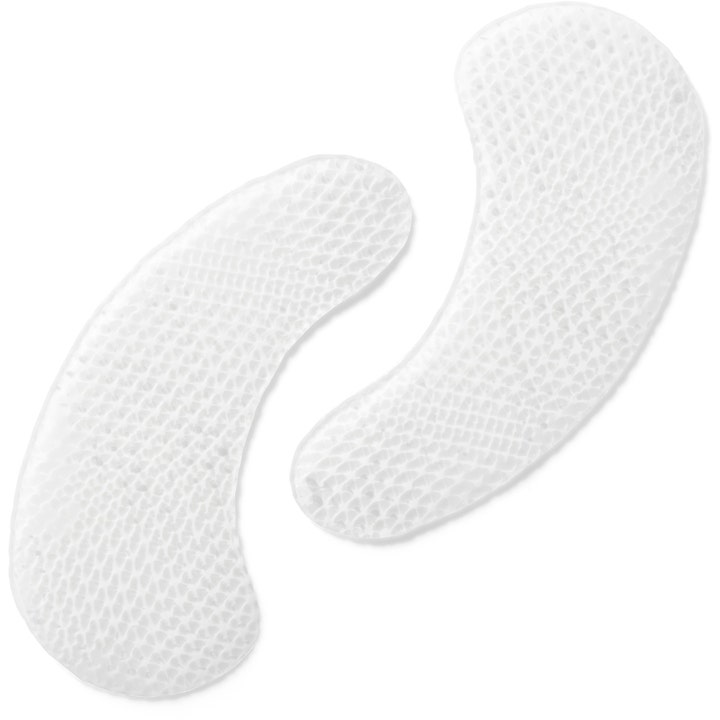 By Terry Hyaluronic Global Eye Patch 1 stk fugtgivende øjenmasker med hvidt mesh-mønster og hyaluronsyre