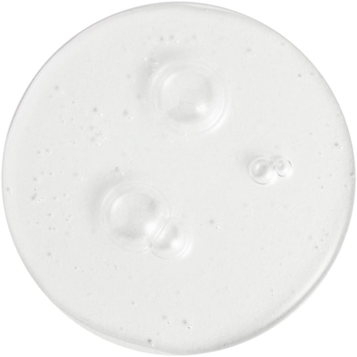 Hyggee Ph Hyaluron Gel Cleanser 200 ml fugtgivende ansigtsrens i en klar gennemsigtig gel-tekstur med små luftbobler