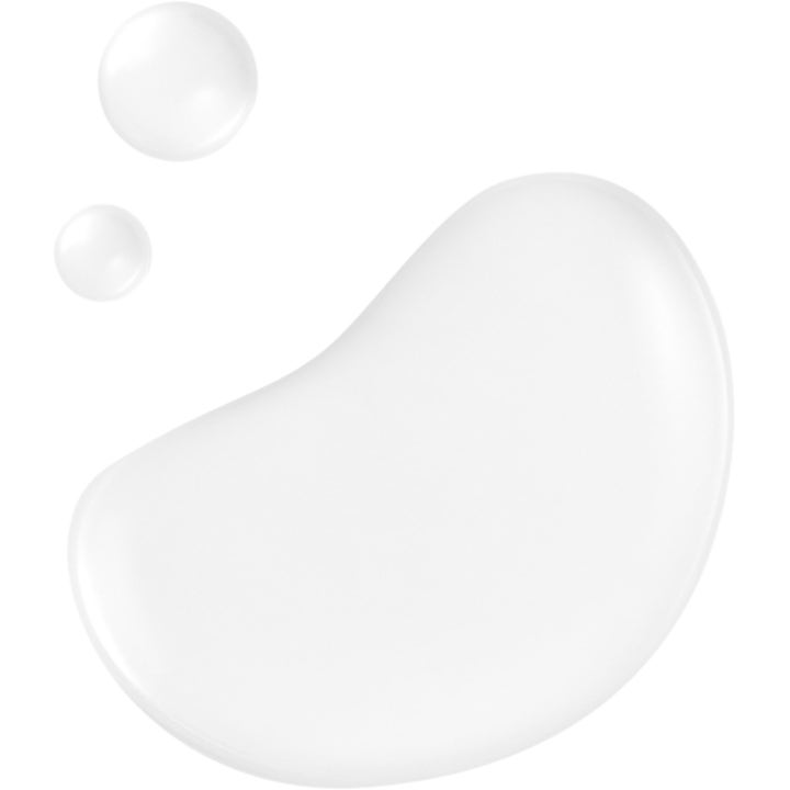 Hyggee All-In-One Care Cleansing Water 300 ml fugtgivende ansigtsrens med en klar vandig tekstur og små dråber