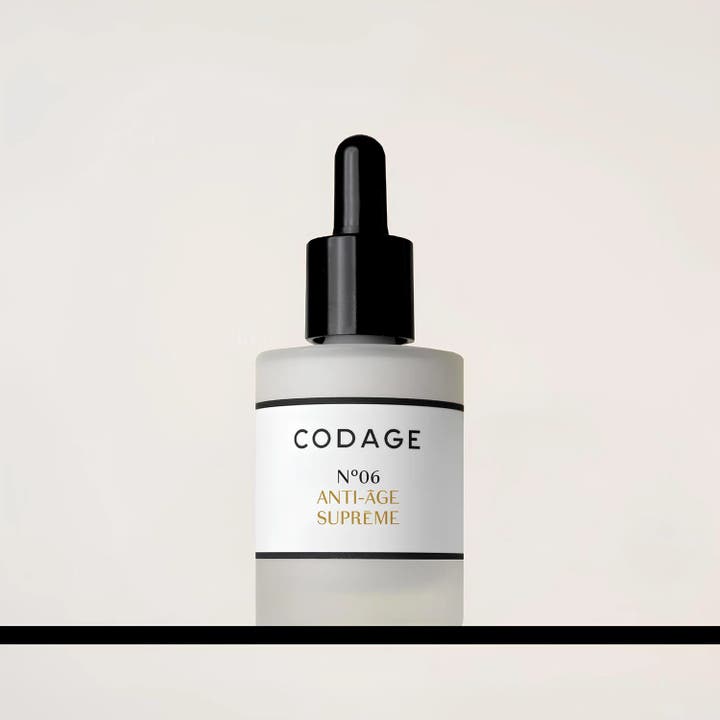 Codage Paris The Serum N°06 Anti-Aging Supreme 30 ml anti-aging serum i frostet glasflaske med sort pipette