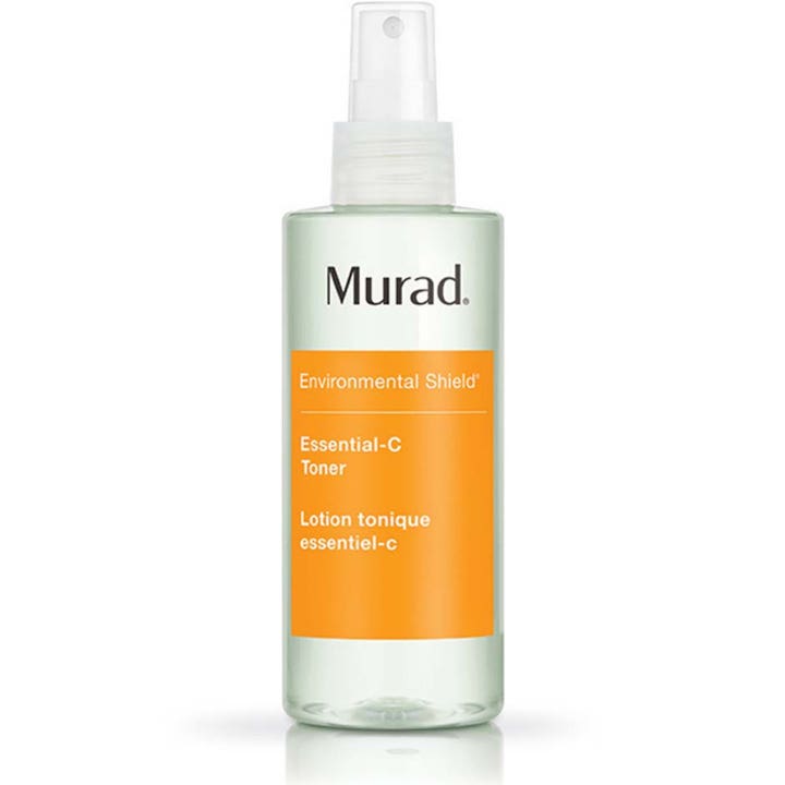 Murad Environmental Shield Essential-C Toner 180 ml beskyttende skintonic i klar sprayflaske med orange etiket