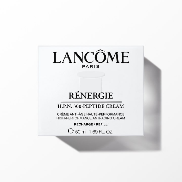Lancôme Rénergie H.P.N. 300-Peptide Cream 50 ml anti-aging dagcreme refill i hvid æske med sort tekst
