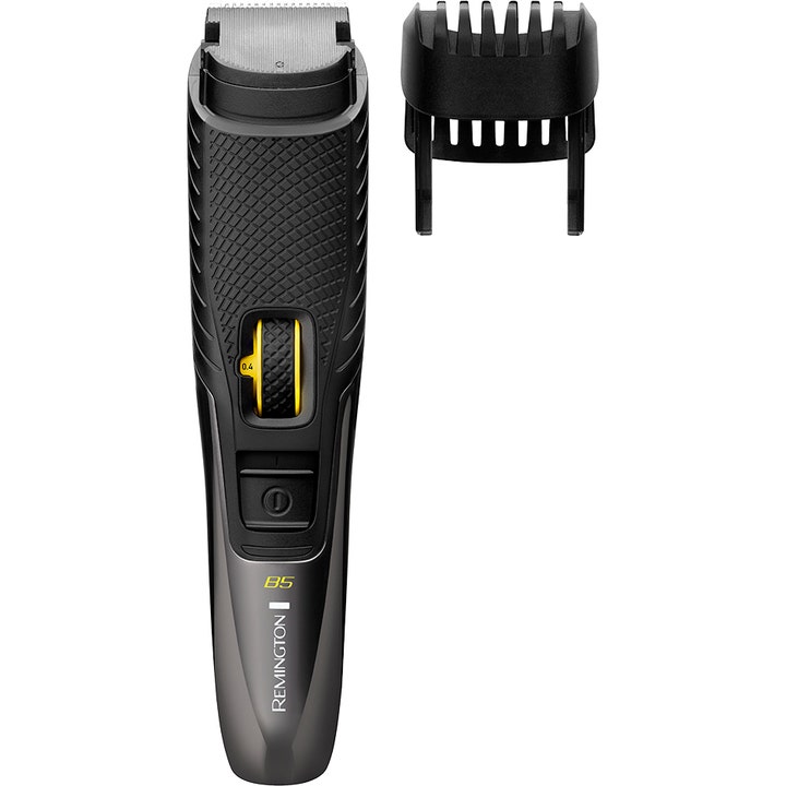 Remington MB5000 Style Series Beard Trimmer B5 1 stk giver præcis skægtrimning med gult hjul og løs trimmekam