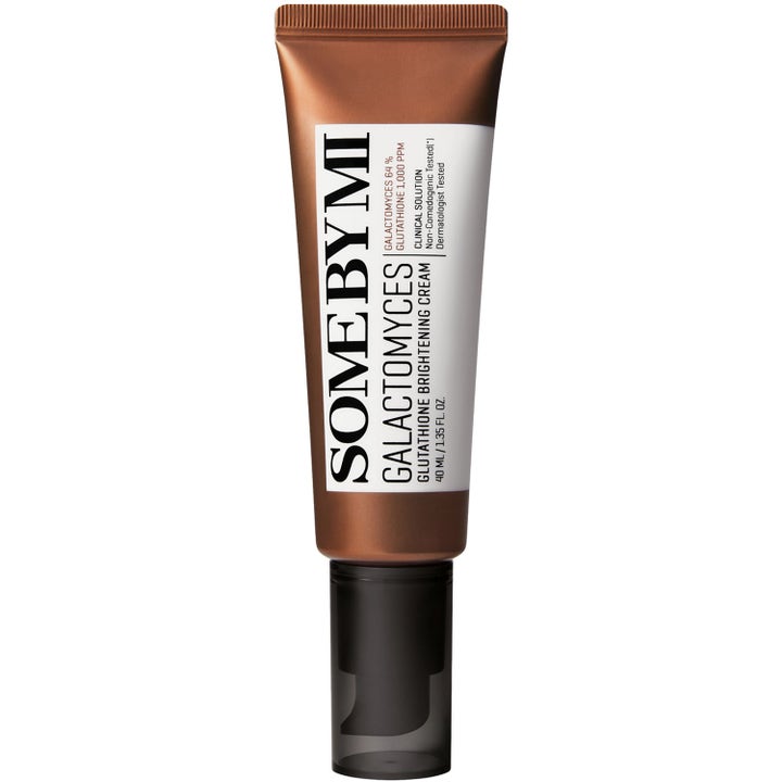 Some By Mi Galactomyces Glutathione Brightening Cream 40 ml lysnende ansigtscreme i bronzefarvet tube med hvid label.