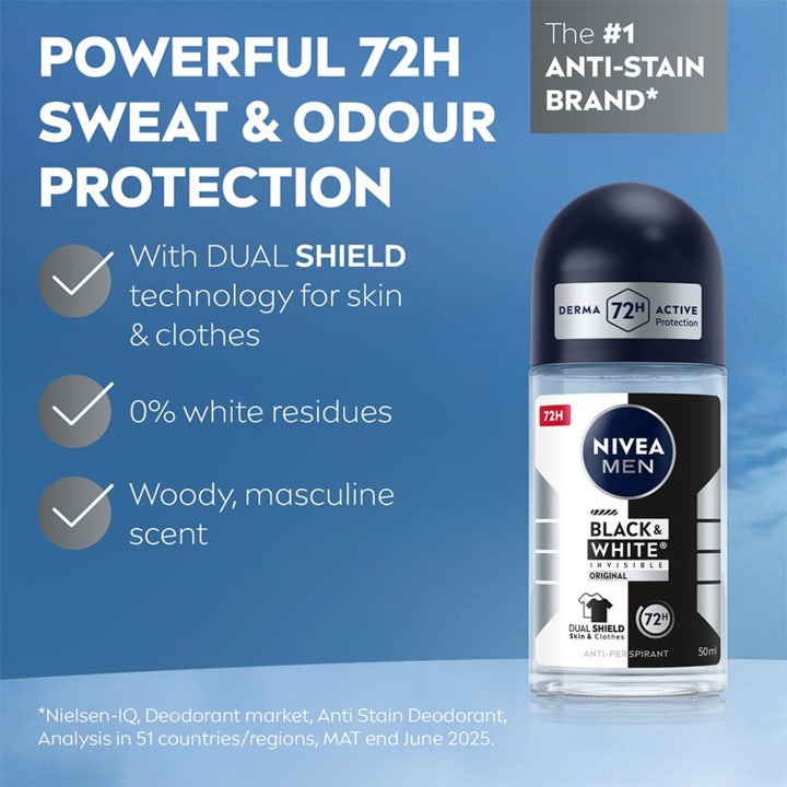 Men Antiperspirant Deo Black & White Original Roll On
