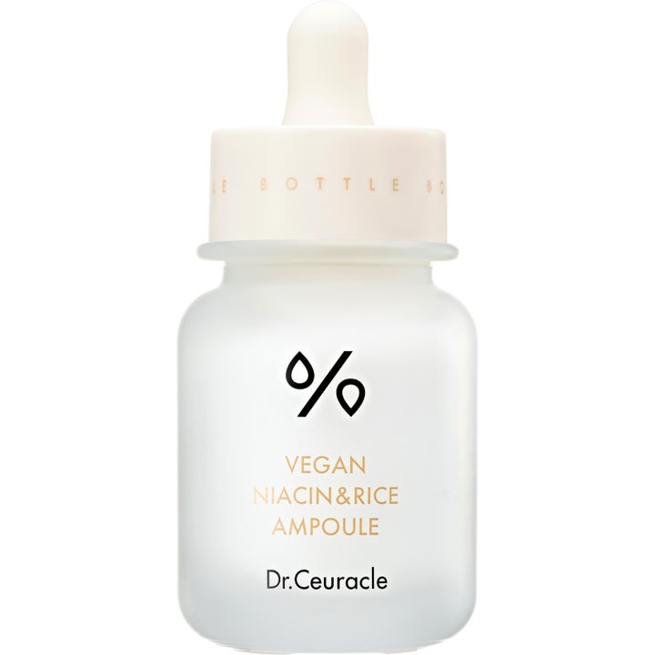 Dr. Ceuracle Vegan Niacin & Rice Ampoule 30 ml ansigtsserum i hvid frostet glasflaske med pipette