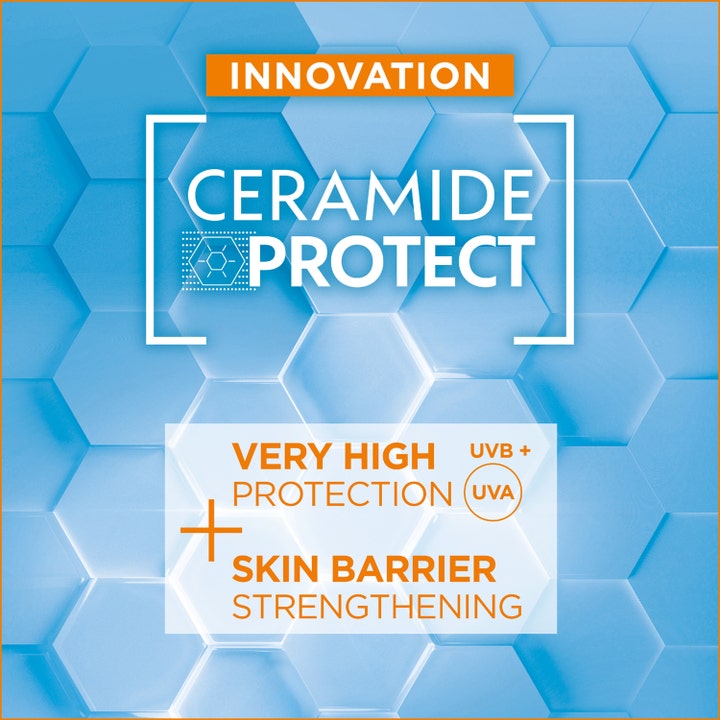 Garnier Ambre Solaire Sensitive Advanced Kids Lotion 175 ml solcreme til børn styrker hudbarrieren med Ceramide Protect