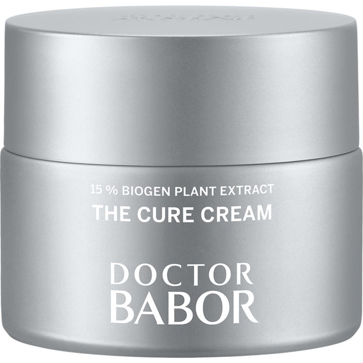 Babor DOC Barrier Protection Routine 63 ml styrkende ansigtscreme i sølvfarvet krukke med Biogen Plant Extract