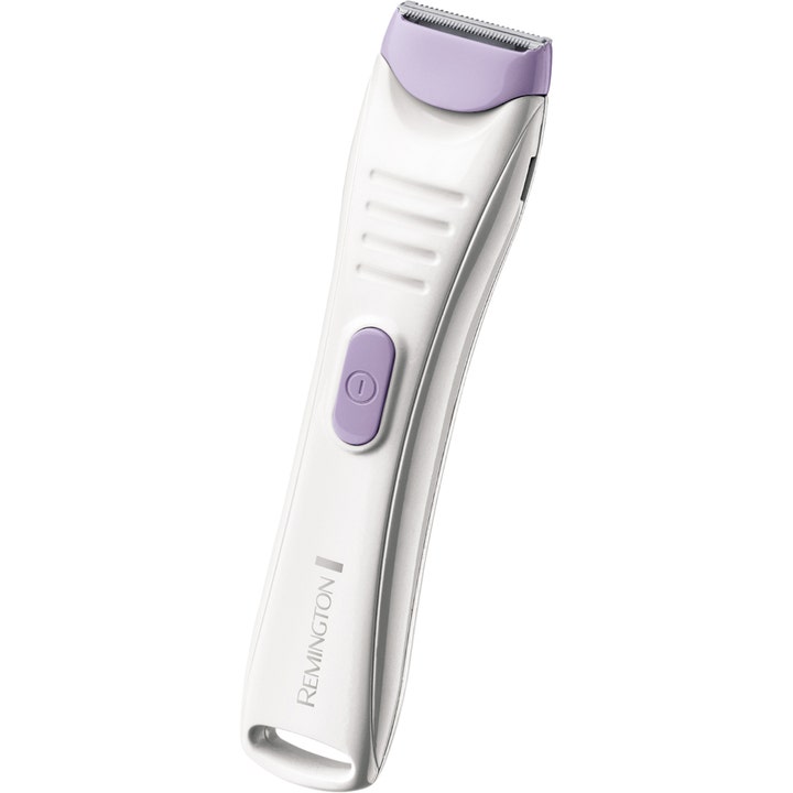 Remington Smooth & Silky Bikini Trimmer til præcis trimning i hvidt og lilla ergonomisk design