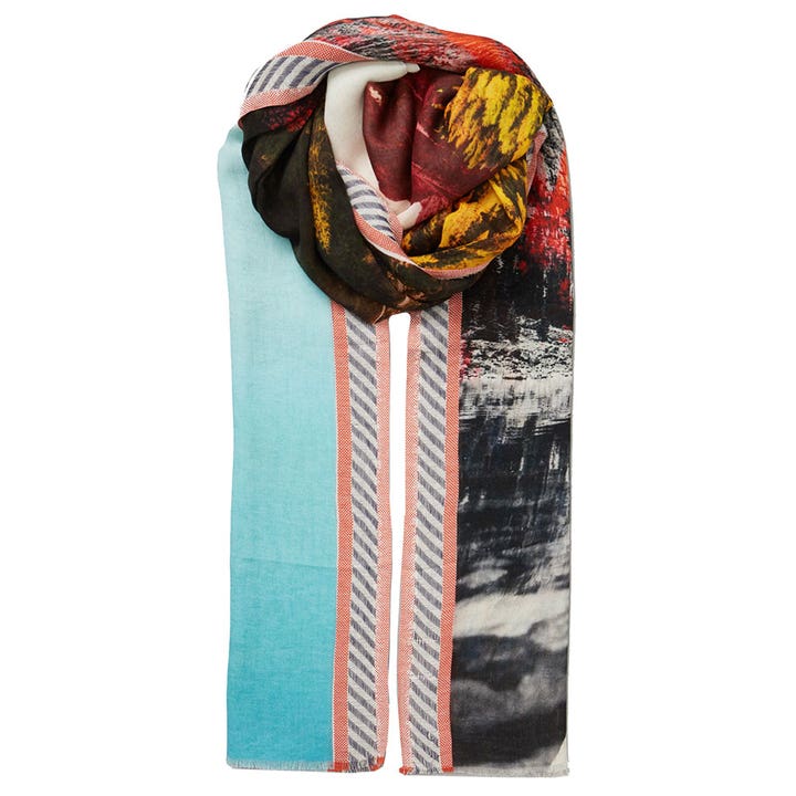 Ledan Cowo Scarf Multi Col.