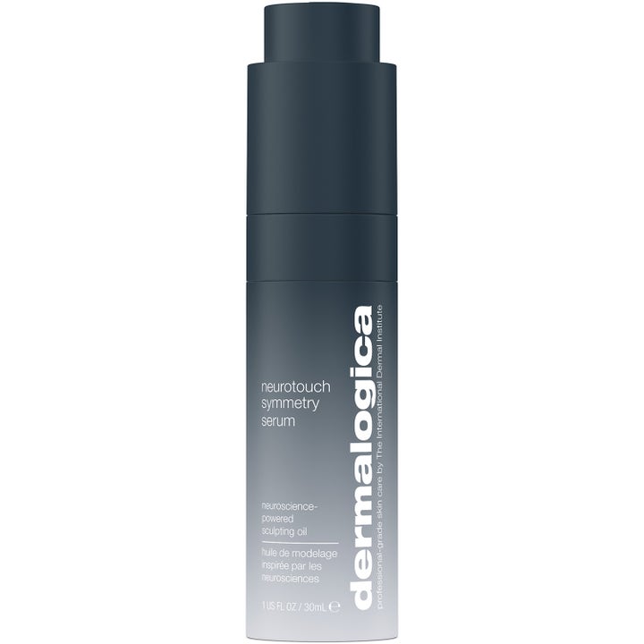 Dermalogica Neurotouch Symmetry Serum 30ml opstrammende ansigtsserum i mørkegrå cylinderflaske med hvid tekst