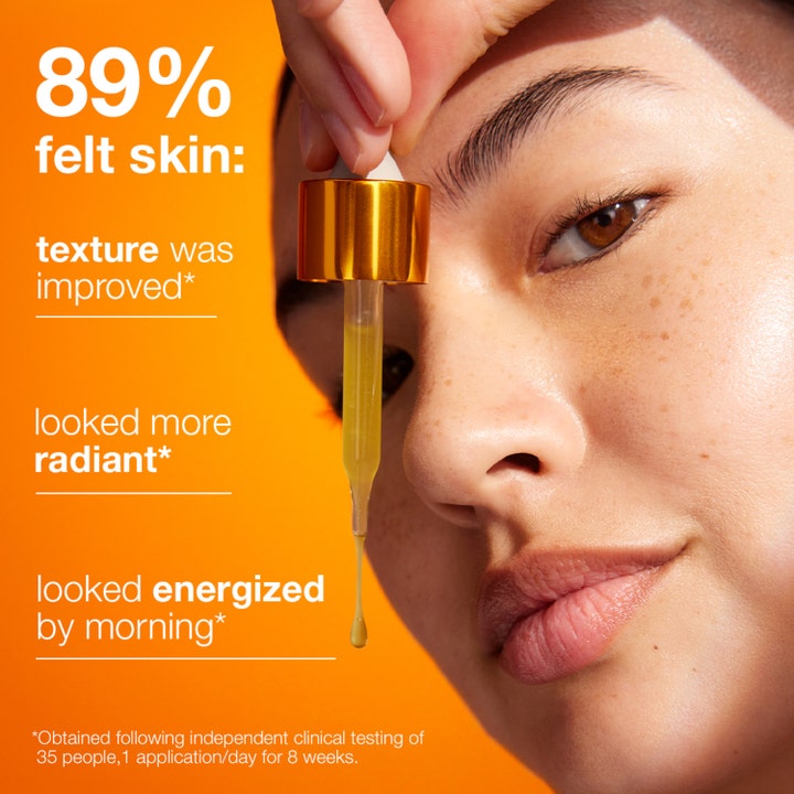 Dermalogica Biolumin-C Night Restore 25 ml serum i glaspipette giver huden fornyet glød og energi