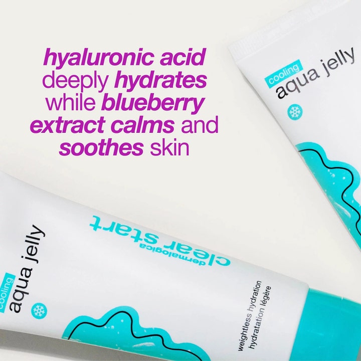 Dermalogica Cooling Aqua Jelly 59 ml fugtgivende ansigtscreme med hyaluronsyre og blåbærekstrakt