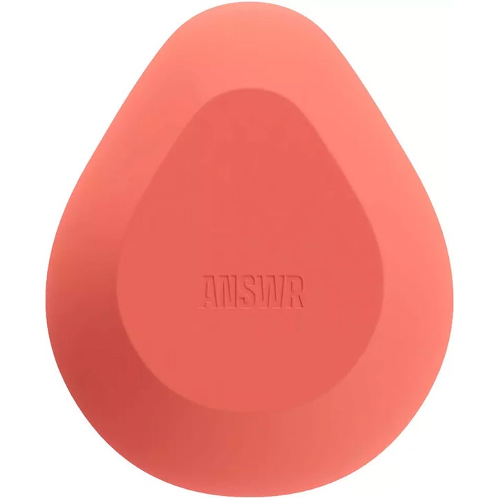 ANSWR Exfoliating Hair Removal Drop 1 stk eksfolierende hårfjerning giver glat hud i koralrød mat dråbeform
