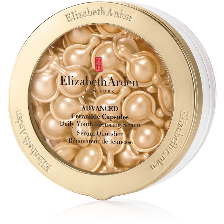 Elizabeth Arden Advanced Ceramide Capsules Daily Youth Restoring Serum genopbyggende ansigtsserum i gyldne kapsler