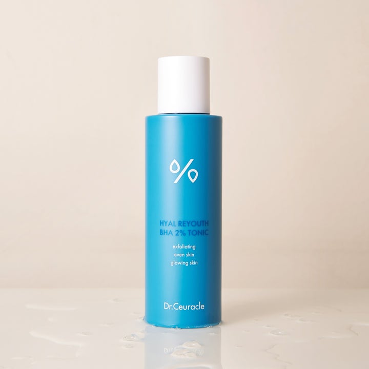 Dr. Ceuracle Hyal Reyouth BHA 2% Tonic 100 ml eksfolierende toner til ensartet hud i blå flaske med hvidt låg