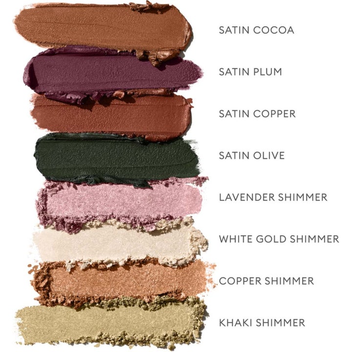 Satin And Shimmer Duet Eyeshadow Satin Copper And Copper Shimmer