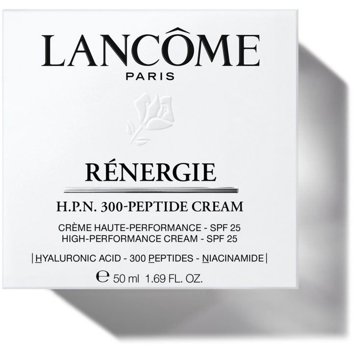 Lancôme Rénergie H.P.N. 300-Peptide Cream 50 ml opstrammende dagcreme med SPF 25 i hvid papæske