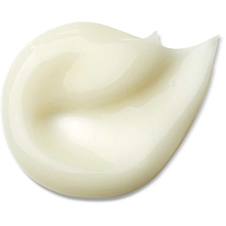 I'm From Mugwort Cream 50 ml beroligende ansigtscreme viser en blød og glat cremet tekstur i en lys nuance.