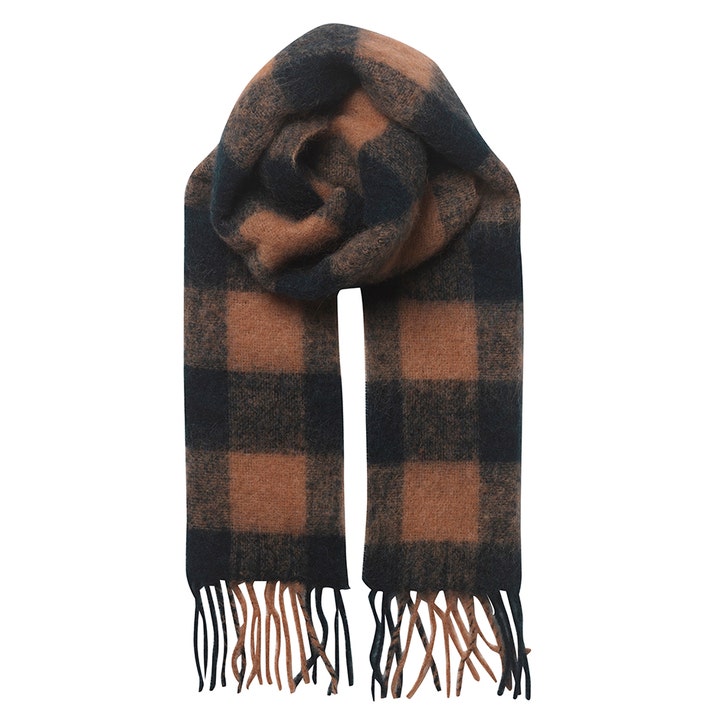 Check Mincho Scarf