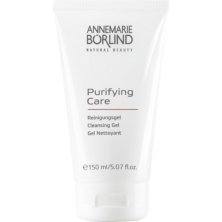 Annemarie Börlind Purifying Care 150 ml dybderensende ansigtsgel i en hvid tube der modvirker urenheder
