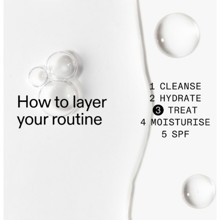 The INKEY List Collagen Peptide Serum 30 ml ansigtsserum der giver fylde i hvid flaske ved siden af æske
