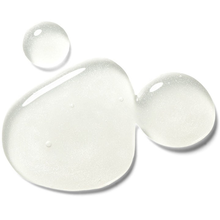 FOREO UFO Mask Shimmer Freak 2.0 6 stk sheet mask mod mørke rande har en klar geltekstur med fint shimmer