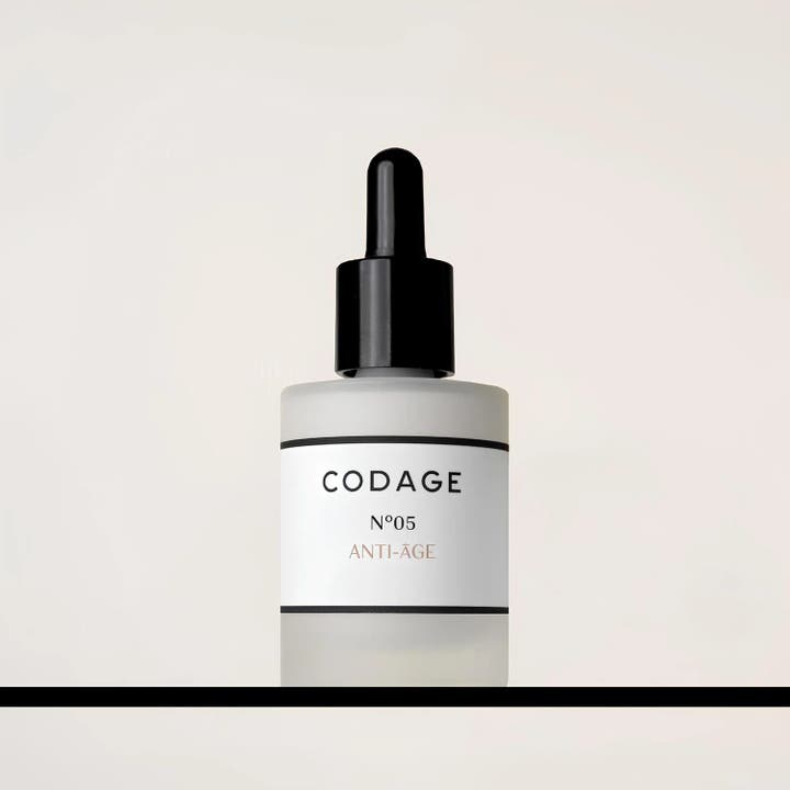 Codage Paris The Serum N°05 30 ml anti-aging serum i frostet glasflaske med sort pipette mod rynker