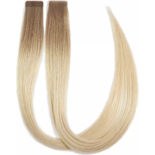 Rapunzel of Sweden Premium Tape Extensions - Seamless & Classic 3 (50 Cm) Cool Platinum Blonde Balayage B7.3/10.10