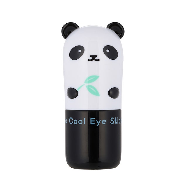 Tony Moly Panda's Dream So Cool Eye Stick 9g kølende øjencreme i hvid panda-formet hylster med sorte detaljer