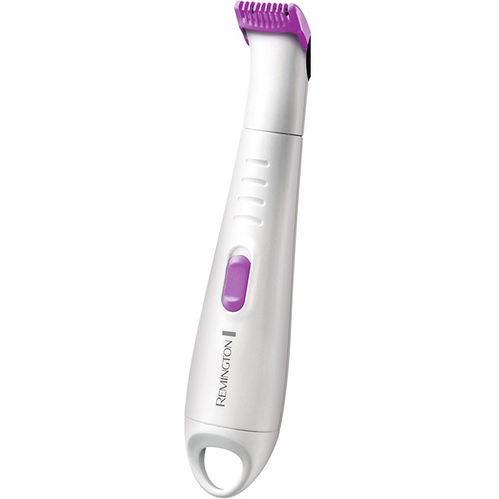 Remington Smooth & Silky BKT4000 bikinitrimmer til præcis trimning i hvidt og lilla design